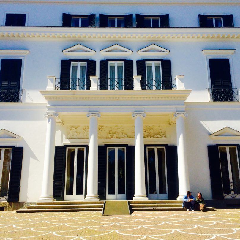 A Villa Rosebery ospiti del Presidente della Repubblica per un facetoface con il Vesuvio_ giornate FAI