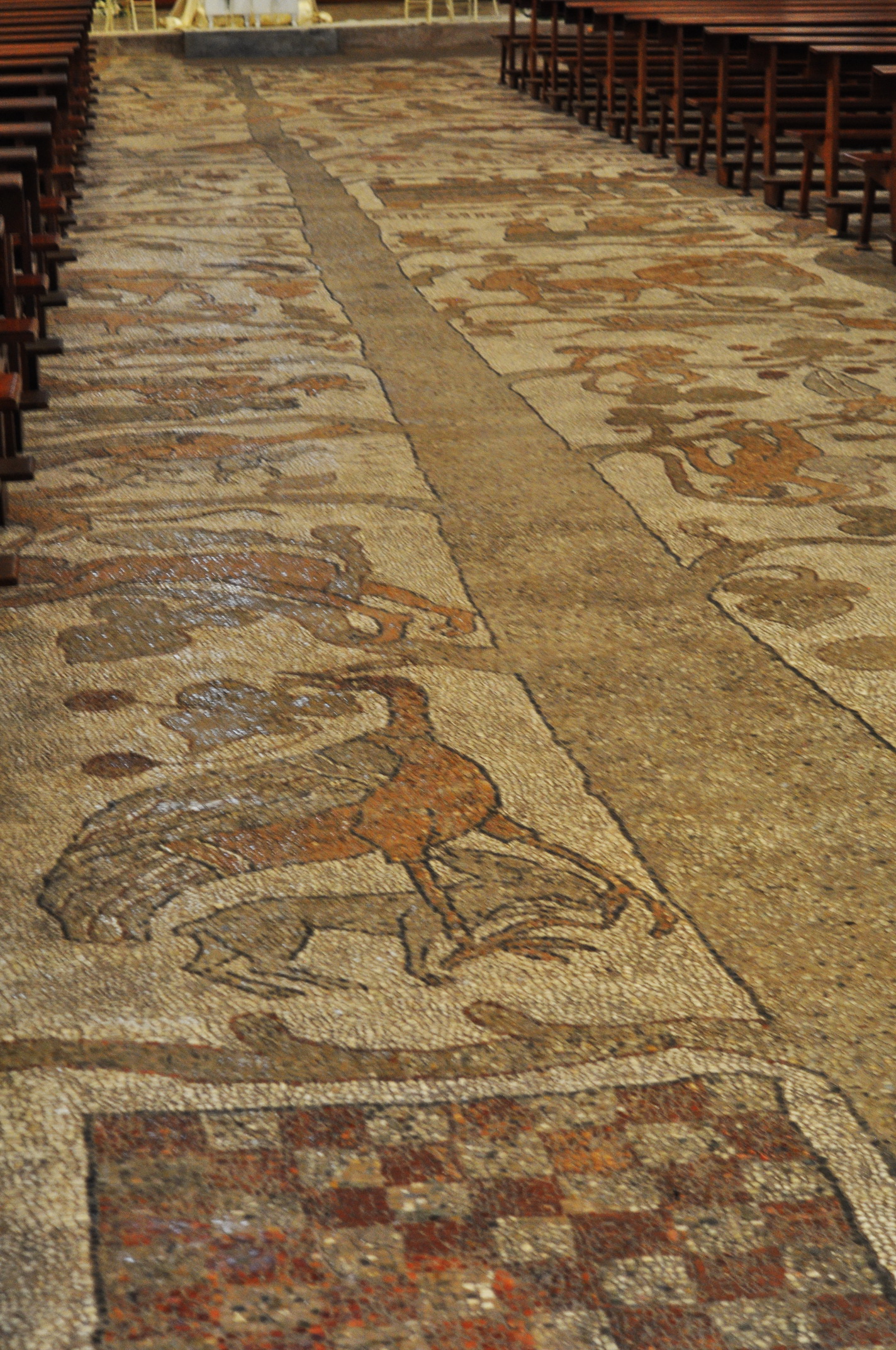 Cattedrale di Otranto_ mosaico_ di Pantaleone
